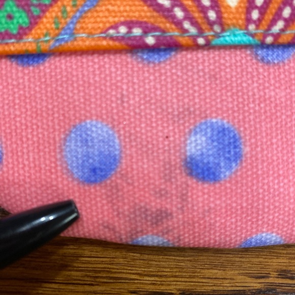 Matilda Jane Polka Dot Cosmetic Make-Up Pouch - Picture 3 of 7